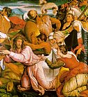 Jacopo Bassano Wall Art - The Way to Calvary